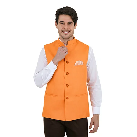  Male Model Photography in Lawrence Road for Nehru collar waist coat